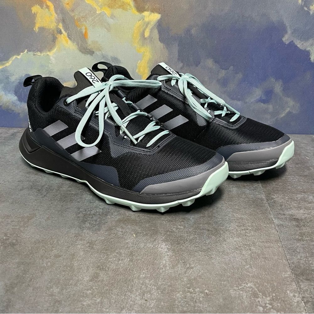 adidas Terrex 260 Women's Trail Running Shoes Black /Gray Size 8.5
